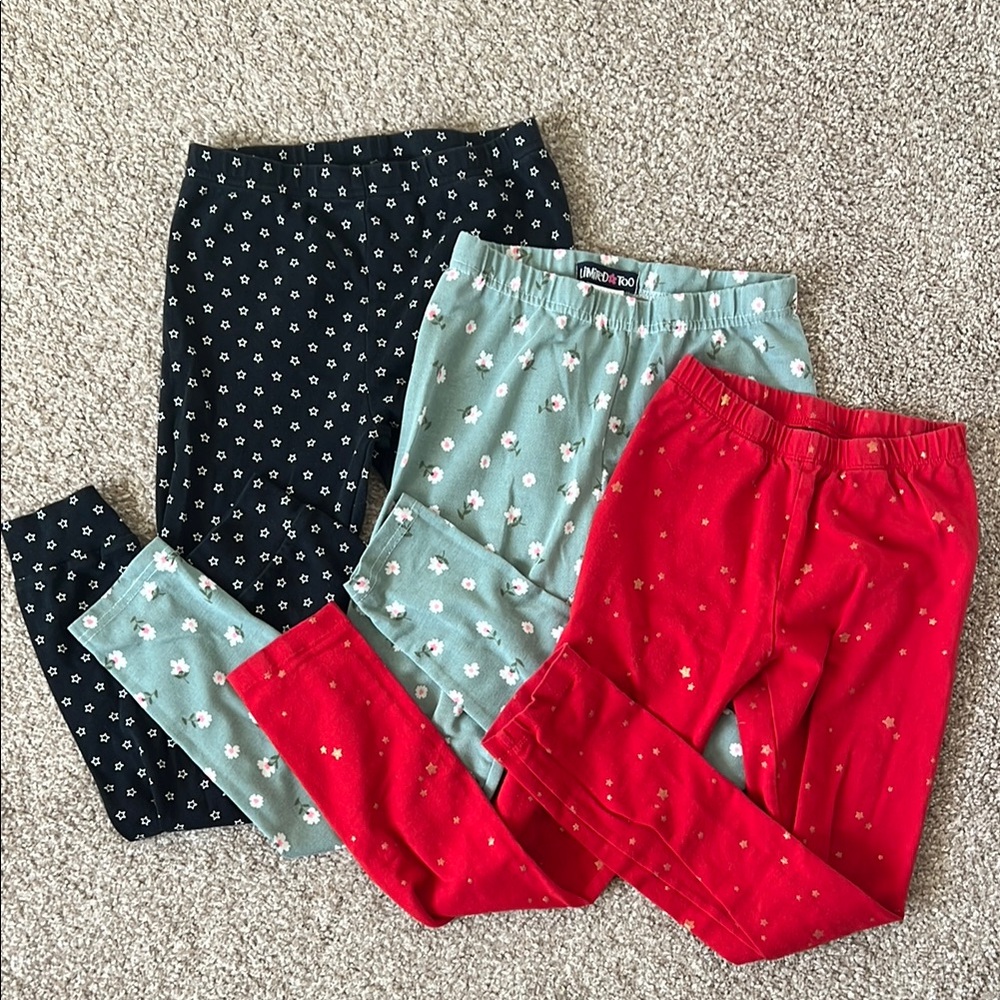 Colorful Kids' Leggings Set